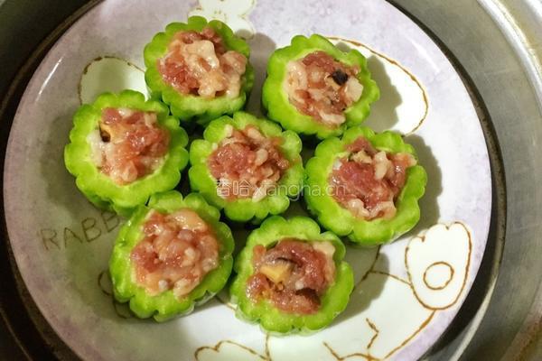 酿苦瓜的做法图解9