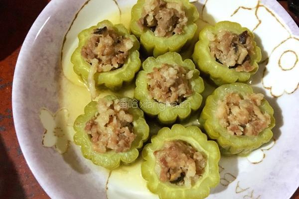 酿苦瓜的做法图解10