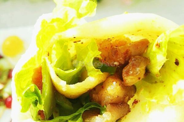 煎饼卷菜的做法图解14