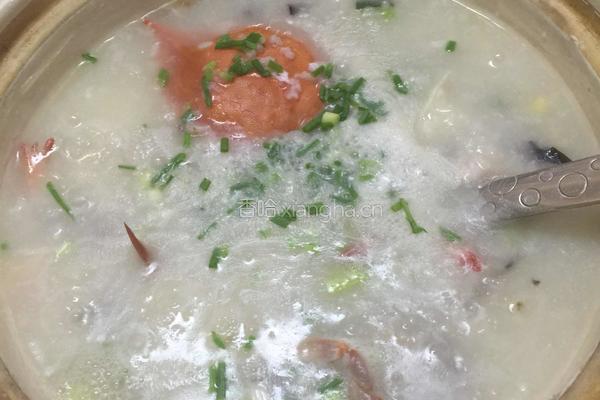 潮汕虾蟹砂锅粥(潮汕砂锅粥)的做法图解10