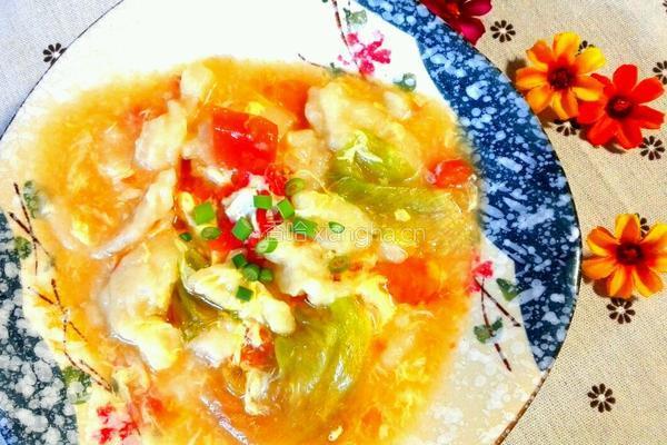 蕃茄面疙瘩汤的做法图解11