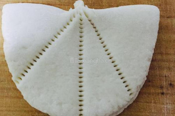 奶香荷叶饼的做法图解5