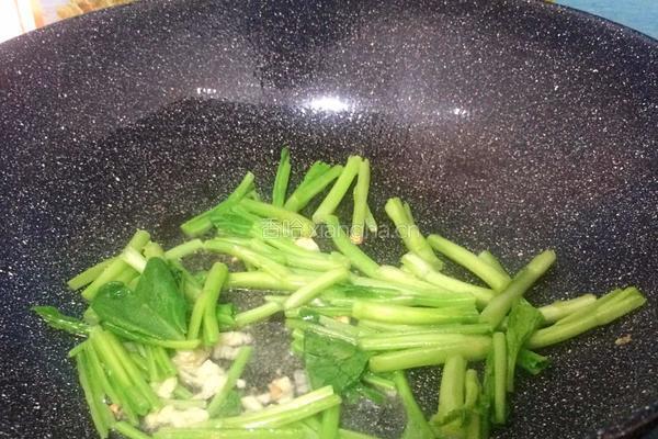豆酱油菜的做法图解4