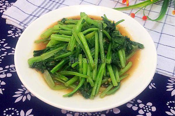 豆酱油菜的做法图解7