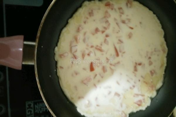 番茄鸡蛋饼的做法图解6