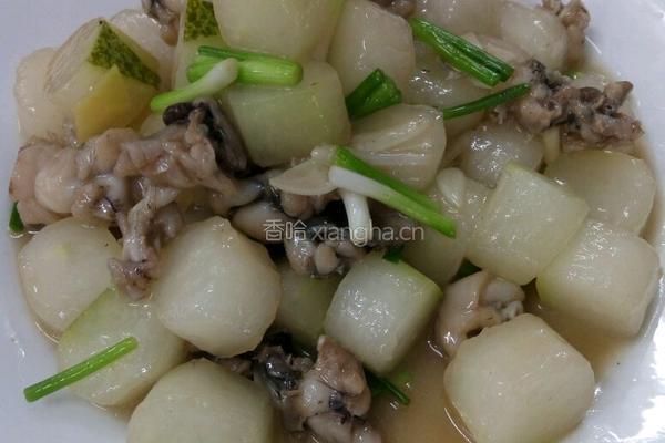 田鸡焖冬瓜的做法图解5