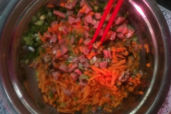 香烙鸡蛋饼的做法图解2