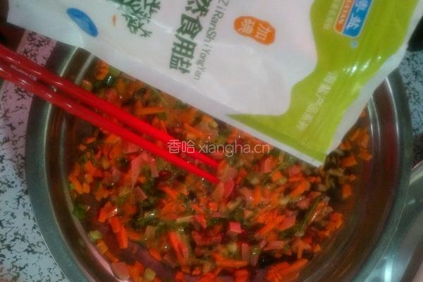 香烙鸡蛋饼的做法图解3