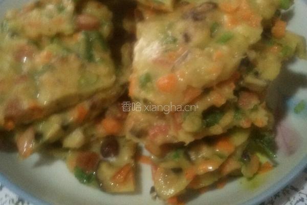 香烙鸡蛋饼的做法图解6