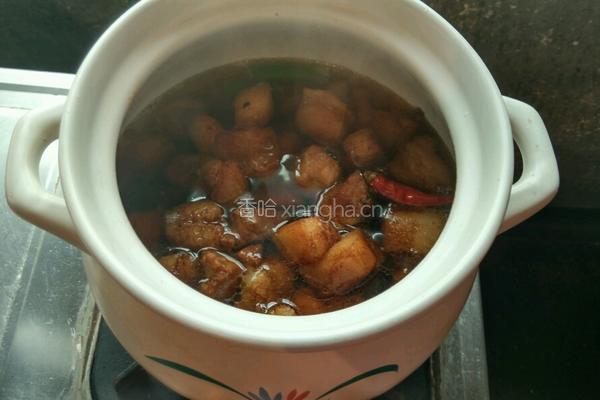 少油沙锅红烧肉的做法图解6