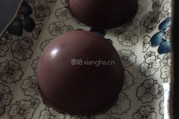 巧克力镂空半球装饰的做法图解3