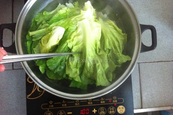 蒜蓉生菜的做法图解3