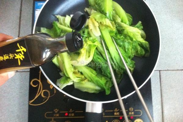 蒜蓉生菜的做法图解6