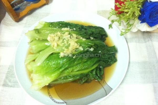 蒜蓉生菜的做法图解7