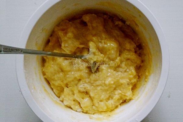 零经验也可以做的无添加香蕉饼的做法图解8