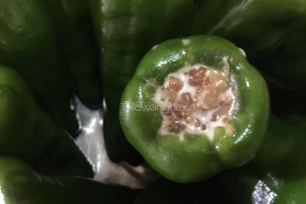 煎酿辣椒的做法图解8