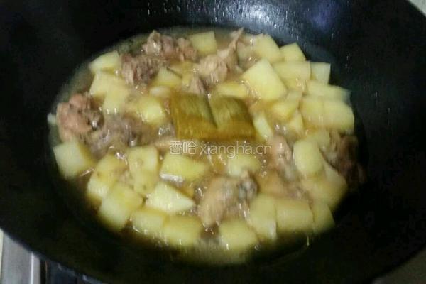 土豆咖喱鸡块的做法图解7