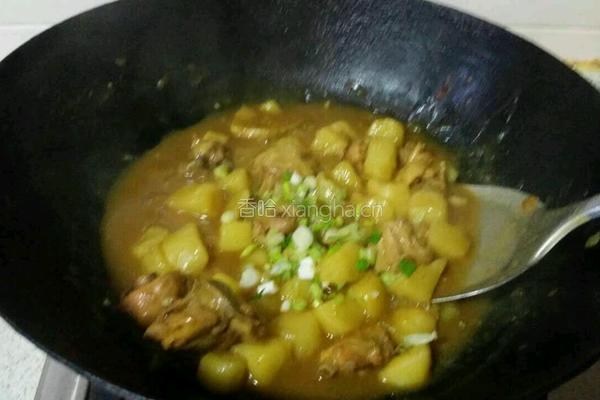 土豆咖喱鸡块的做法图解9