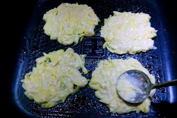 黄皮笋瓜饼的做法图解7