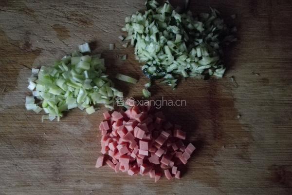 米饭鸡蛋饼的做法图解2