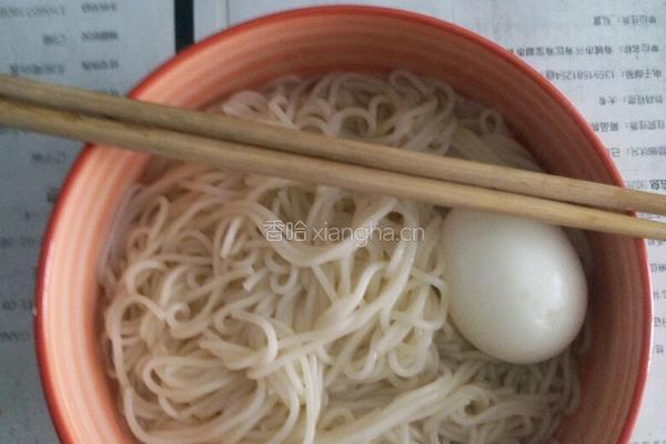 面条鸡蛋的做法图解5