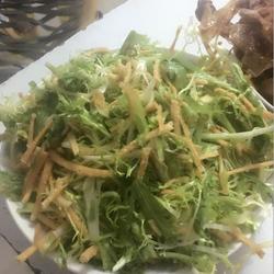 苦菊拌散子的做法[图]