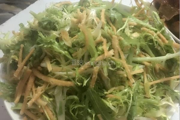苦菊拌散子