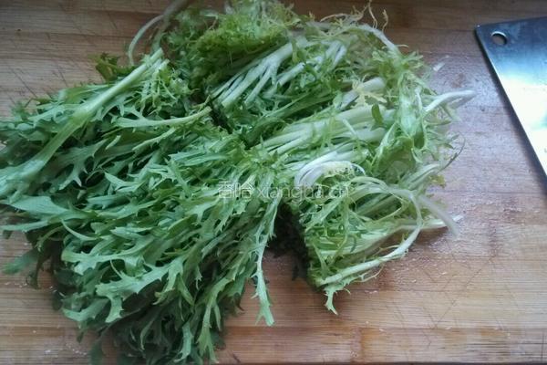 凉拌苦菊的做法图解3
