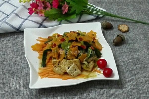 家常炒豆腐的做法图解7