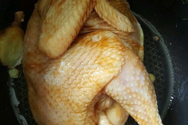 电饭锅沙姜焗鸡的做法图解4