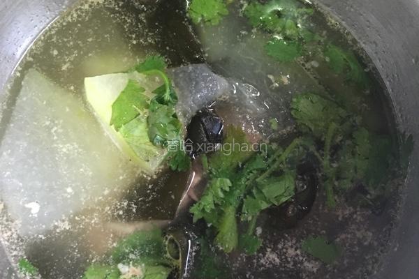 烧骨冬瓜滚海带汤