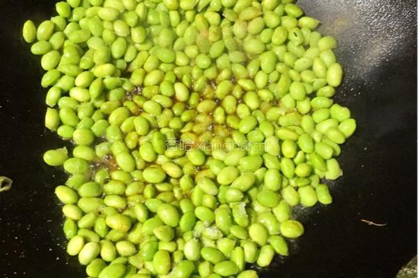 毛豆咸菜炒肉末的做法图解8