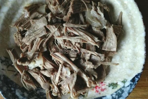 凉拌羊肉的做法图解4