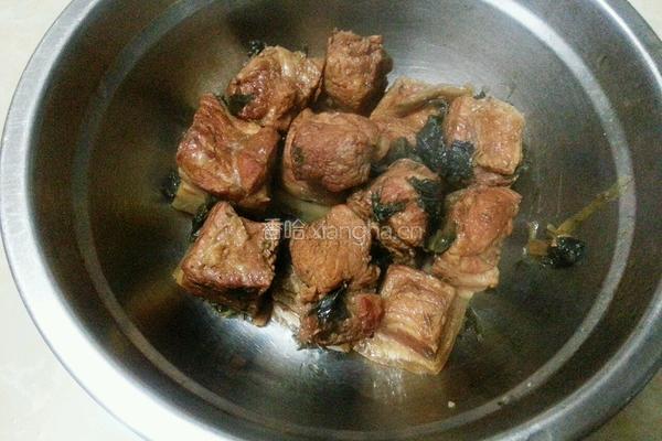 梅菜扣肉的做法图解11