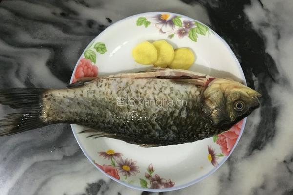 鲫鱼苦瓜豆腐汤的做法图解1