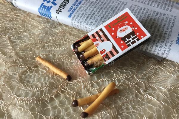 火柴饼干的做法图解11