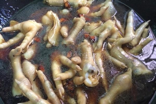 焖鸡爪的做法图解6