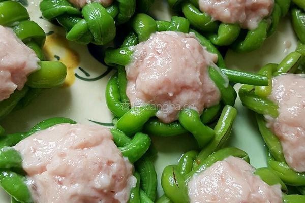 豆角酿肉的做法图解9