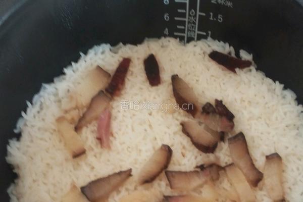 腊肉焗饭的做法图解5