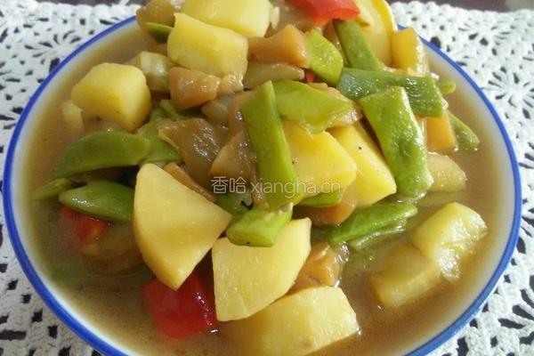 素版的地三鲜的做法图解6