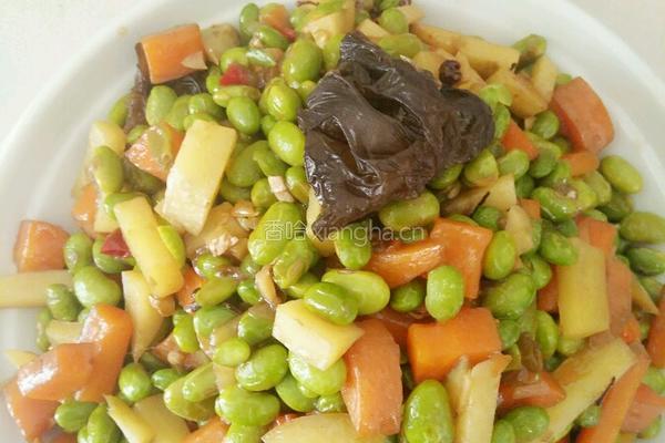素炒青豆的做法图解5