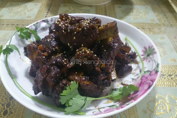 无水无油糖醋排骨
