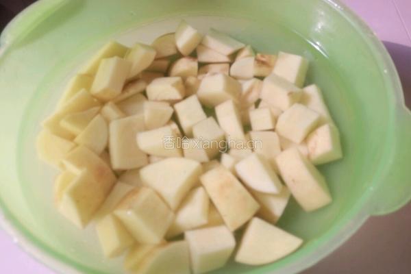  土豆红烧肉的做法图解4