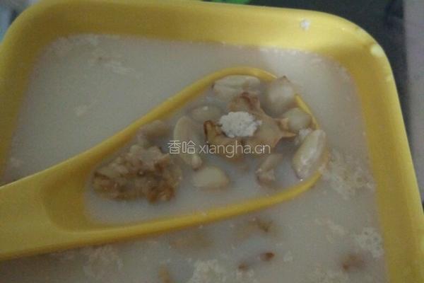 花生核桃汤的做法图解4