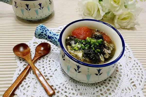 紫菜虾皮蛋花汤的做法图解10