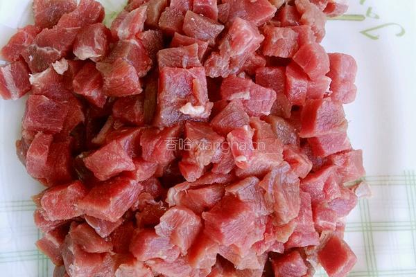 黄豆牛肉酱的做法图解2