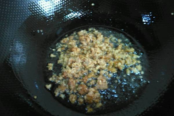 肉末炒茄丝的做法图解2