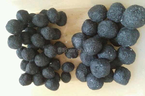 黑芝麻…汤圆的做法图解2
