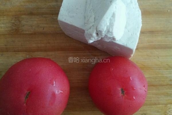 番茄脆皮豆腐的做法图解1