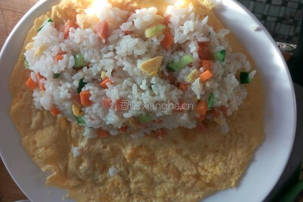 蛋包饭的做法图解7